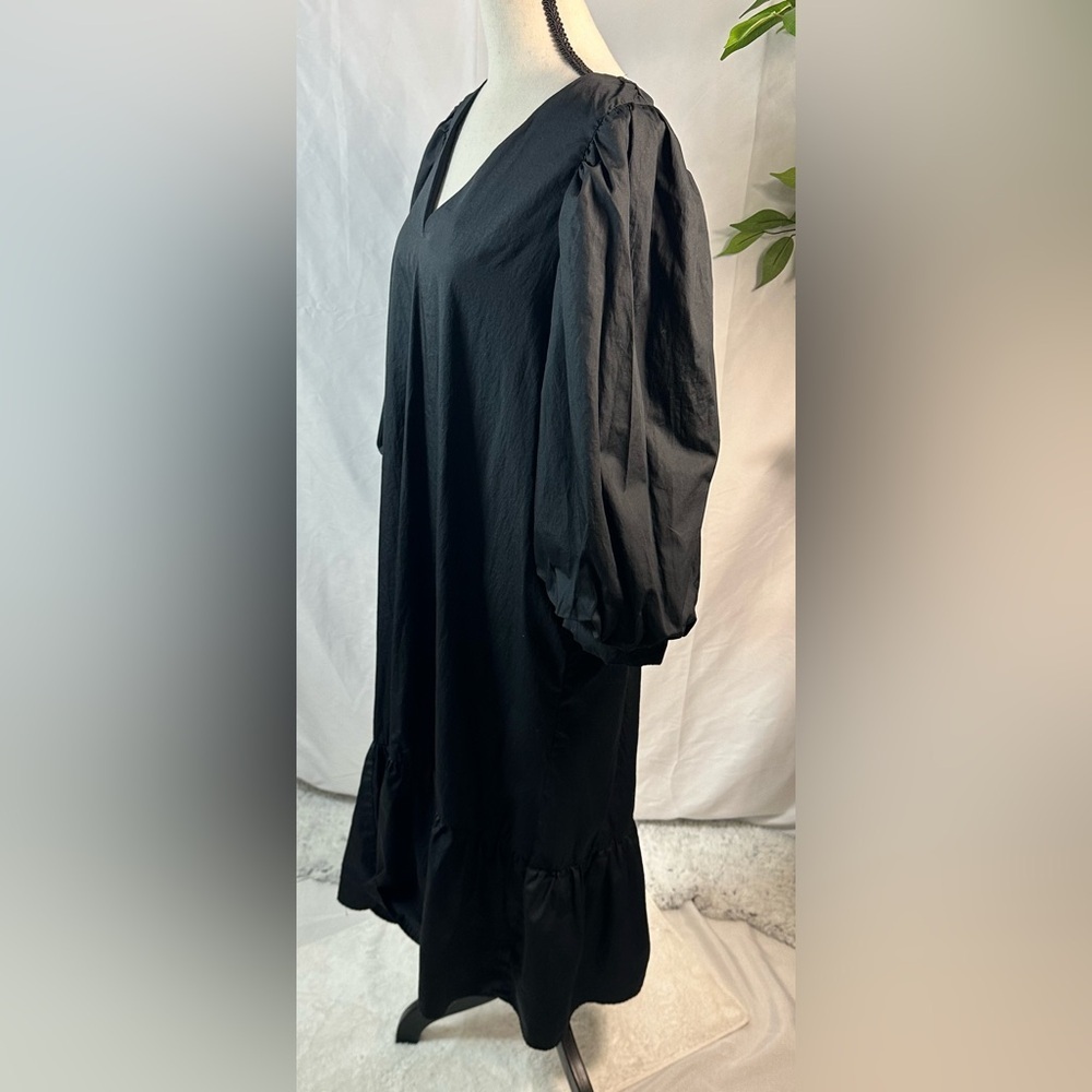a new day Elegant Black Long Sleeve Dress - Picture 3 of 11
